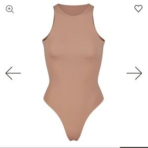 NWT Skims everybody high neck bodysuit, sz s, sold out!